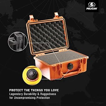 Amazon.com : Pelican 1150 Case With Foam (Blue) : Electronics